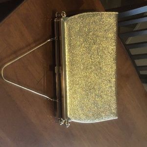 Gold Evening Bag.